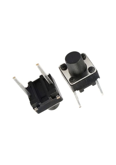 Powermaster Tact Switch Şaseli 6x6x3.5 Mm 2 Bacak Ic-200a C9 Buton
