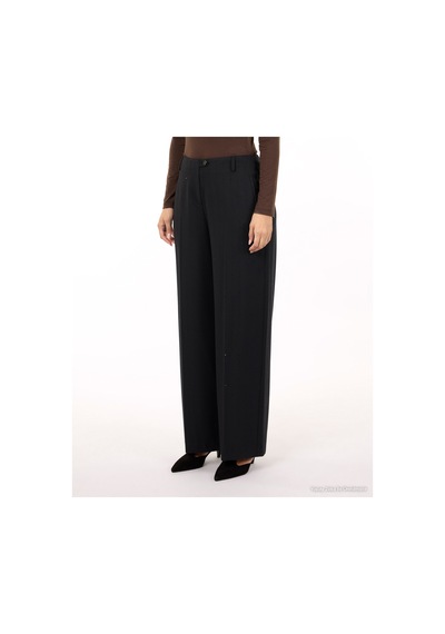 Yargıcı Düz Normal Bel Pantolon 26kkpn3031x 001 Siyah