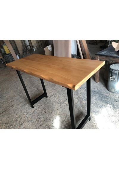 Bintaşmobilya Naturel Kütük Bar Masa