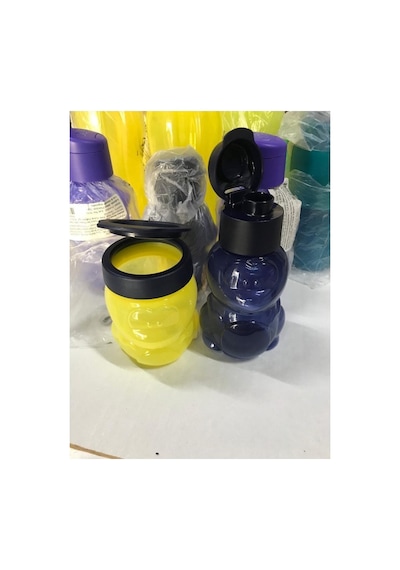Atıştırmalık Kap 300 Ml Ve Eco Şişe Suluk Dino 350 Ml Mavi