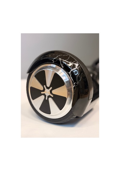 Hoverboard 6.5 İnç Led Işıklı Taşıma Kollu 36v 5.2ah Elektrikli Kaykay Siyah