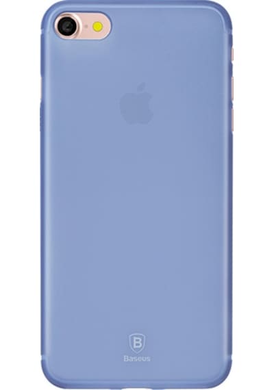 Apple Uyumlu iPhone Baseus 7 8 se İle Slim Case Kılıf Lacivert
