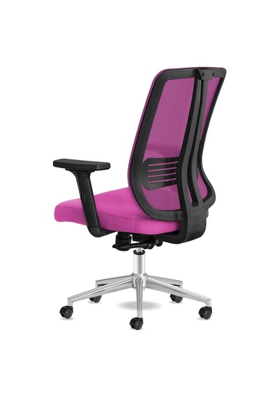 Tr Spark Ofis Sandalyesi Ergonomik Sırt Destekli Çalışma Koltuğu Başlıksız File Sırt Pembe Diğer