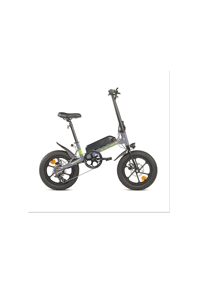 Kron Elektron Mını Volt 16 Jant Nardo Gri-sarı Katlanabilir Elektrikli Bisiklet