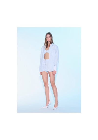 Sagaza Studio Ss6010 İnce Askılı Büstiyer Bebe Mavisi