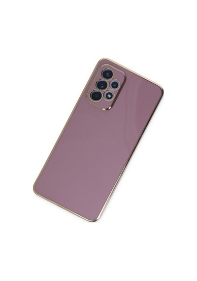 Samsung Galaxy A52 Kılıf Volet Silikon - Mor