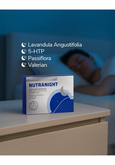 Mfm Nutranight 5-htp Ve Bitki Ekstreleri İçeren 30 Bitkisel Kapsül
