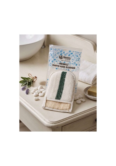 Renkli Banyo Kese Eldiveni - 942227719