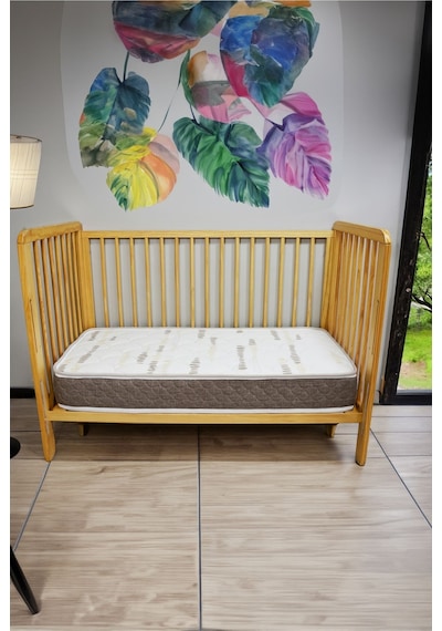 Pure Sleep 70x120x15 Cm Bebek Ve Çocuk Yatağı Sünger Park Yatak Anne Yanı Ve Bebek Yatakları Ultra Lüx Full Ortopedik