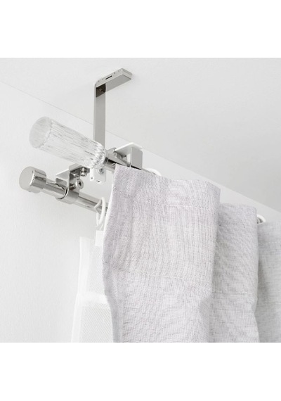 Ikea Soldvärgmal Rustik Korniş 120-210 Cm 19 Mm Krom