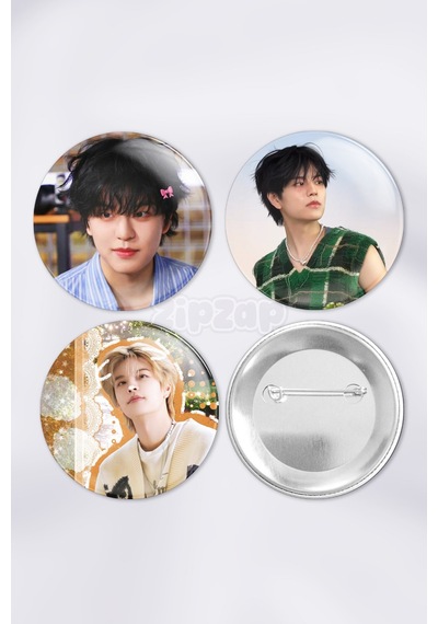 Seungmin Stray Kids Kpop Çanta Süsü Rozet İğneli Buton Rozet Seti 3 Adet Üçlü