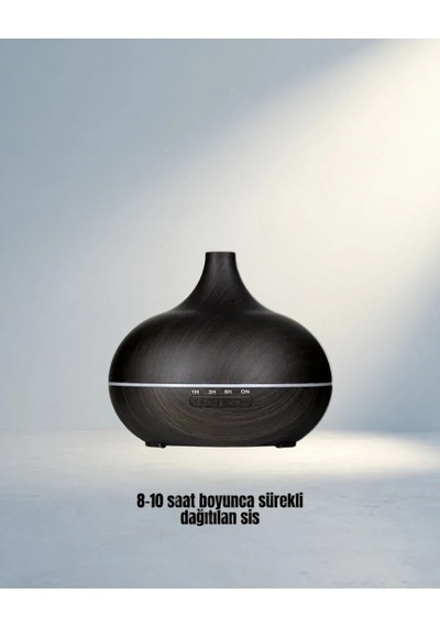 Ultrasonik Hava Difüzörü 550 Ml 7 Renk Işıklı Aromaterapi - 900