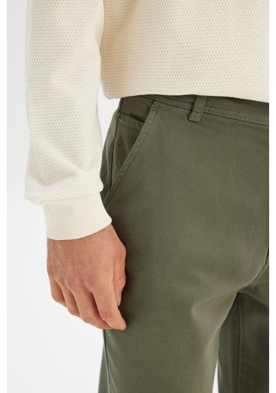 Lee Pamuklu Esnek Erkek Chino Pantolon Lm0400001801 Haki