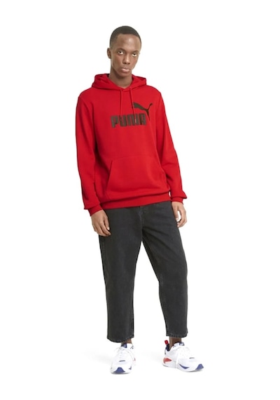 Puma Ess Big Logo Hoodie Erkek Sweatshirt 58668811 Kırmızı