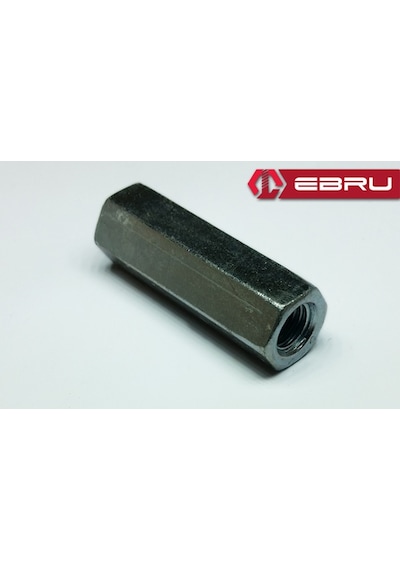 Ebru Altıköşe Uzatma Somunu M12x40 - 2 Adet