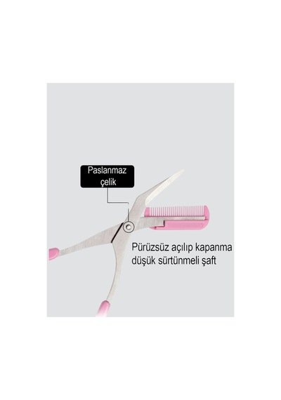 Kaş Şekillendirme Makası Taraklı Hassas Ve Güvenli Kesim - Hs08374273-2131