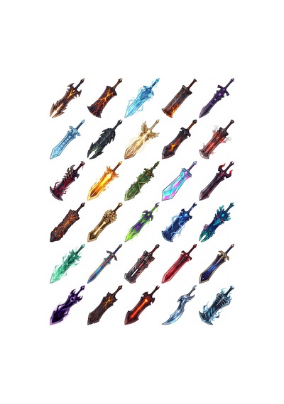 30 Adet Anime Fantastik Enerji Sticker Seti - Laptop Telefon Defter Çok Renkli