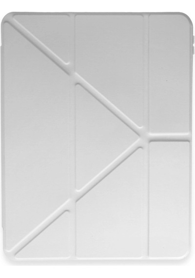 Huawei Honor Pad 9 Kılıf Kalemlikli Mars Tablet Kılıfı - Gri Tdrtr