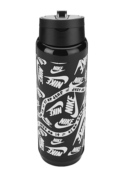 Nike RENEW RECHARGE STRAW BOTTLE 24 OZ GRAPHIC Unisex  Siyah Matara