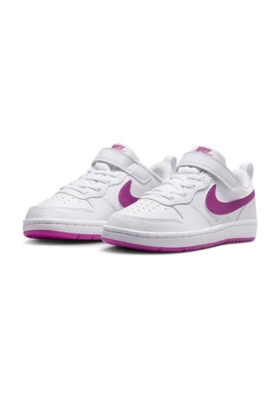 Nike Court Borough Low Ps Recraft Beyaz-mor Günlük Spor Ayakkabı Beyaz - Mor