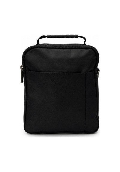 Unisex Çok Bölmeli Günlük Organizer El Ve Omuz Çantası Siyah