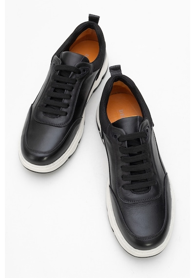 Dericlub Erkek Rahat Taban Comfort Casual Ayakkabı Gerçek Deri Fr 252290 Siyah