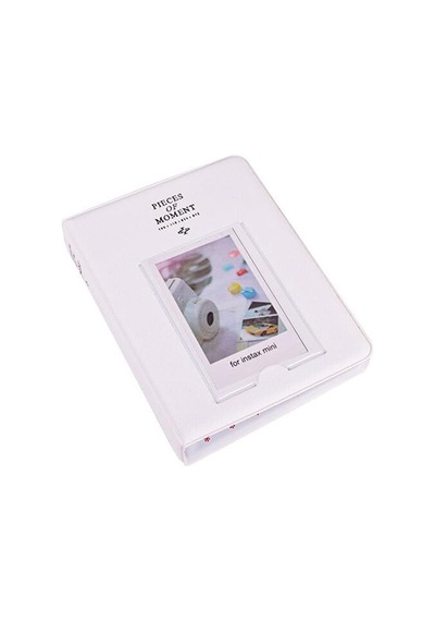 Instax Moment Polakart Fotoğraf Albümü - 65 Kapasite - 6x9 Ebat Beyaz