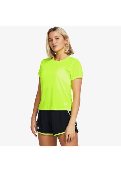 Under Armour Launch Kadın Sarı Günlük Antrenman T-shirt Düz 1382434