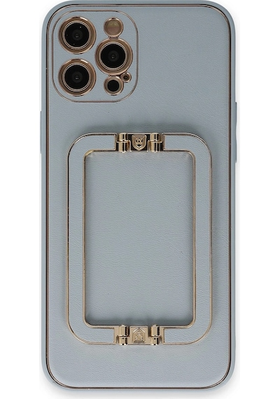 Newface - 274 - İphone 12 Pro Kılıf Coco Elit Kapak - Edntrend - - Turkuaz