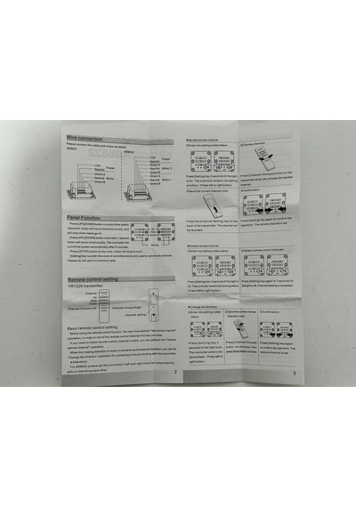 Raex Ar8621 Tek Kanal Ac Motor Kontrolcü 031039