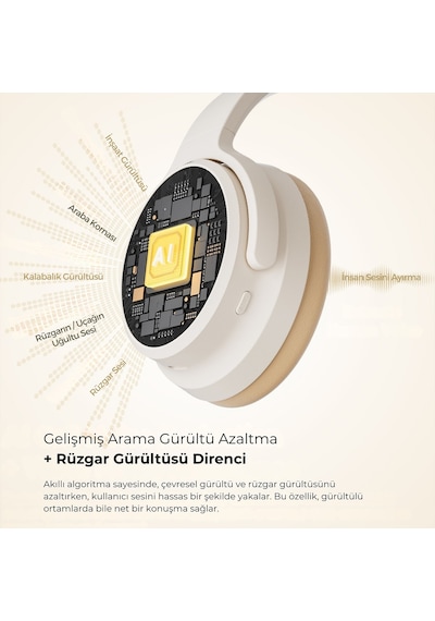 Soundpeats SPACE PRO Hi-res Bluetooth 5.4 Kablosuz Kulak Üstü Kulaklık