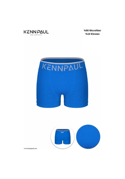Kennpaul Dikişsiz Mikro Kumaş Boxer Serin, Hafif Ve Esnek Konfor Saks