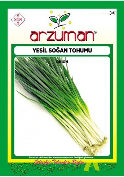 Arzuman Yeşil Taze Soğan Tohumu 10 G