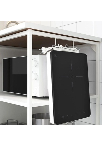 Ikea Enhet Banyo Askısı 2 Kancalı 2'li 6 X 24 Mm Beyaz