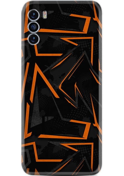 Reeder S19 Max Pro S Kılıf Silikon Desen Özel Seri Zigzaglar 1651