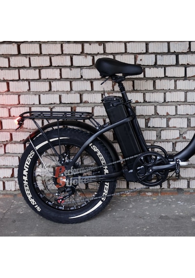 Elektrikli Bisiklet Speedhunters + Şerit Lastik Yazısı Stickeri