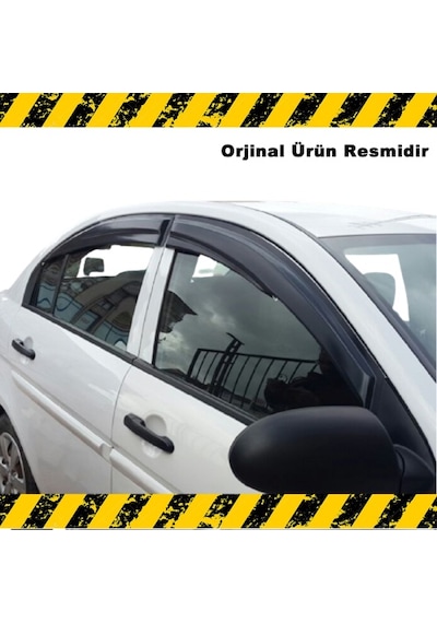 Hyundai Accent Era Mügen Cam Rüzgarlığı 2005-2011 Arası 4Lü N11.35900