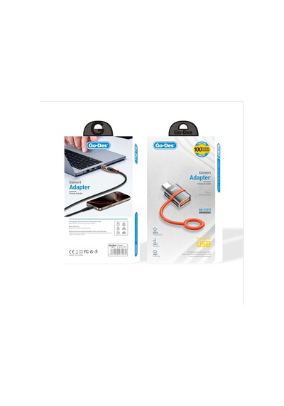 Go Des Gd-ct071 Type-c To Usb-a Otg Adaptör Veri Aktarımı Ve Hızlı Şarj Özellikli