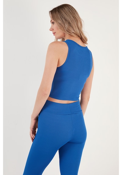 Lela Fitilli Super Crop Örme Bayan Atlet 5865554 Saks