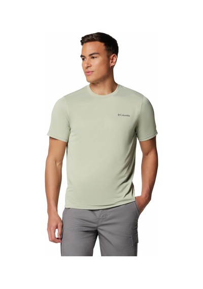 Columbia Ao1419 Hike Crew Erkek T-shirt 1990391348 Yeşil