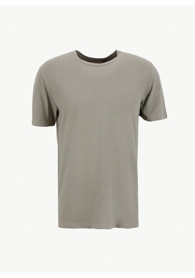 Superdry Haki Erkek Regular Fit T-shirt Classıc Essentıal Tee
