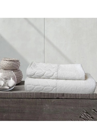 Nivemeshome 632 Beyaz 90x150 Hazal Banyo Havlusu Nurpak Beyaz