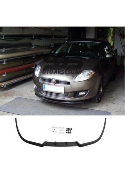 Fiat Bravo 198 Cupra R Uyumlu Ön Lip Mat Siyah Ön Tampon Lip