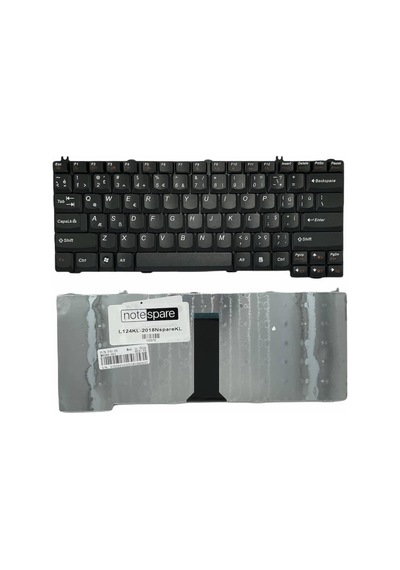 Lenovo İle Uyumlu Ideapad 3000 N200, 3000 V100, 3000 V200 Notebook Klavye Siyah Tr