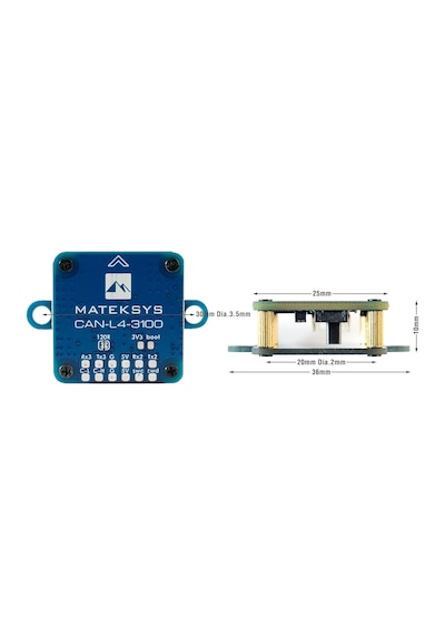 Matek Systems Ap Periph Can Magnetometer Rm3100