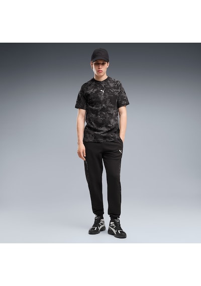 Puma Sport Camo Erkek Siyah Tişört 694336-01