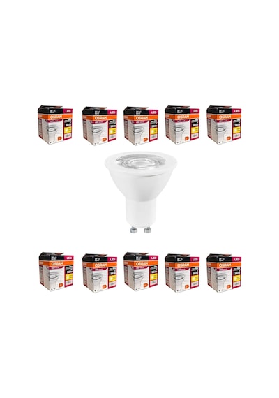 5 Watt Par16 Gu10 Duy 6500k Çanak Ampul 10 Adet Sku: Smg8690010216243 Açık Kahverengi