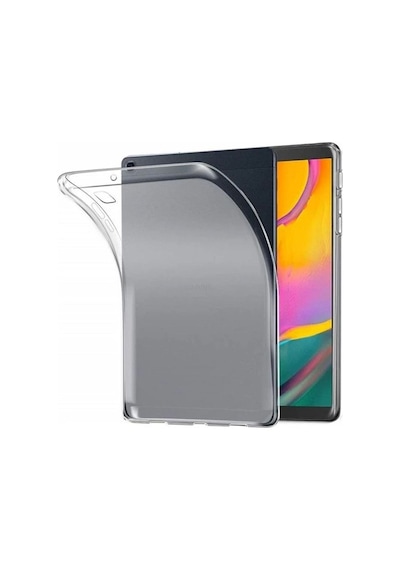 Samsung Galaxy P610 Tab S6 Lite 10.4'' Uyumlu Kılıf Şeffaf Yumuşak Süper Lüx Esnek Renksiz Silikon Kılıf