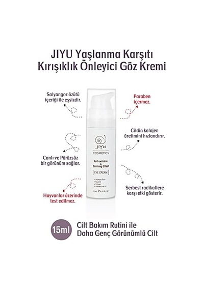 Maydonoz Özlü Kırışıklık Karşıtı Göz Bakım Kremi Ziaja Göz Bakım 15 Ml 3 Paketi