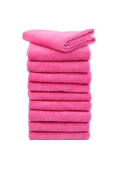 10 Adet Mutfak Havlusu El Yüz Havlusu Pembe